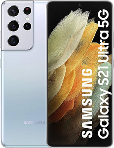 Samsung Galaxy S21 Ultra 5G 12/256GB серебристый в хорошем состоянии