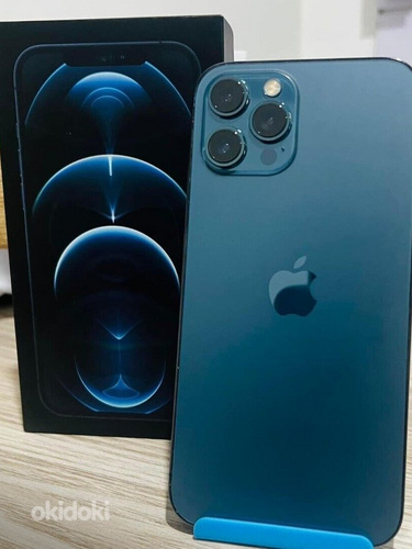 iPhone 12 Pro Max 128 Гб синий (фото #1)