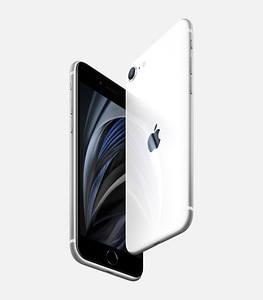 iPhone SE 2020 128Gb White Heas seissukorras ( uus aku) (1 foto / 1)