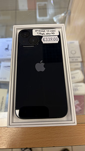 iPhone 13 Mini 128Gb Black väga heas korras aku 90% (1 foto / 2)