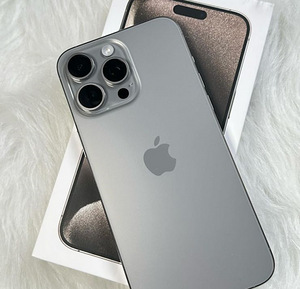 Apple iPhone 15 Pro Max 256GB Natural Titan väga heas korras
