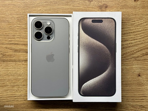 iPhone 15 Pro Max 512GB Natural Titanium uueväärne (1 foto / 6)