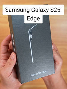 Samsung Galaxy S25 EDGE Titanium Black 12/256GB uus! (1 foto / 2)