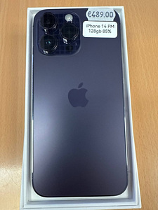 Apple iPhone 14 Pro Max 128Gb Purple v heas korras (1 foto / 1)