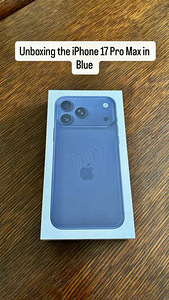 Apple iPhone 17 Pro Max 256Gb Blue UUS (1 foto / 1)