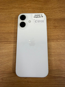 iPhone 16 256Gb White v heas korras (1 foto / 7)