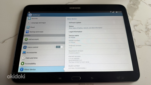 Samsung Galaxy Tab 3 P5200 в хорошем состоянии