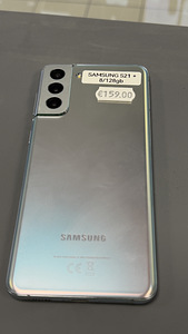Samsung Galaxy S21 Plus 128Gb Silver heas korras (1 foto / 2)