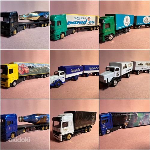 Модели грузовиков 170шт. (фото #2)