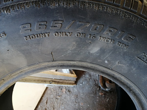 Шины 265/70 R16 (3 фото из 3)