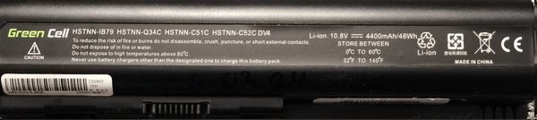 Sülearvuti HP Pavilion dv6 (SSD120GB/4GBRAM/Linux Mint)