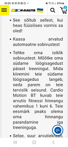 Velotrenažöör Hammer Cardio Motion BT (7 foto / 10)