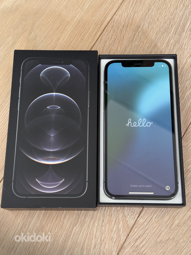 iPhone 12 Pro, 128GB, Graphite – ideaalne seisukord