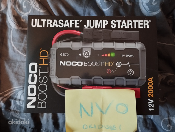 Noco GB70 Boost HD 12V 2000A Ultrasafe (фото #1)