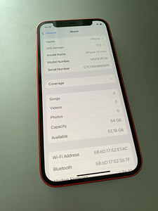 iPhone 12 mini 64GB Product Red (3 foto / 4)