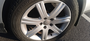 225/50/17 Audi C6 veljed koos rehvidega (5 foto / 5)