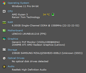 Lenovo Thinkbook | Ryzen 3 5300U (4 foto / 4)