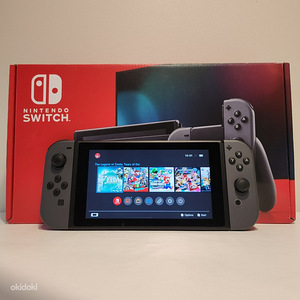 Nintendo Switch V2 CFW + 35 игр + 256GB SD (1 фото из 2)