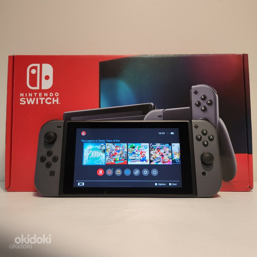 Nintendo Switch V2 CFW + 35 mängu + 256GB SD