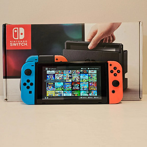 Nintendo Switch V1 CFW + 35 игр + 256GB SD (1 фото из 2)