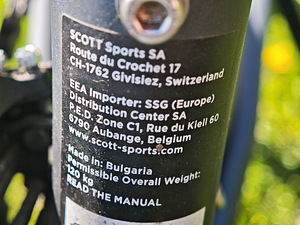 Kvaliteetne linnahübriid Scott SUB Comfort (28", L) (3 foto / 7)