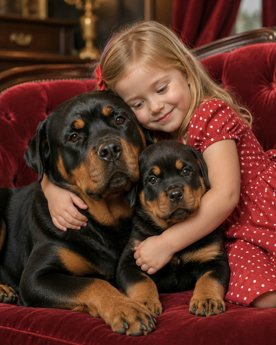 Rottweileri kutsikas