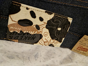 NAKED & FAMOUS DENIM Jeans Super Guy - Milk Selvedge (6 foto / 10)
