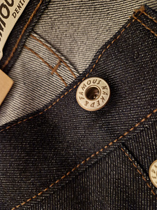 NAKED & FAMOUS DENIM Jeans Super Guy - Milk Selvedge (8 foto / 10)