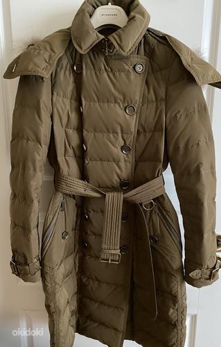 Burberry зимнее пальто (фото #3)