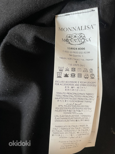 Monnalisa kleit suurus 134 (foto #3)
