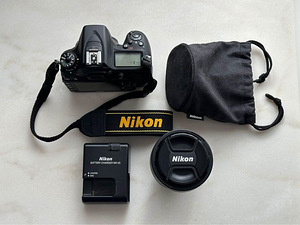NIKON D7100 с объективом 18-105 мм (как новый) (7 фото из 8)