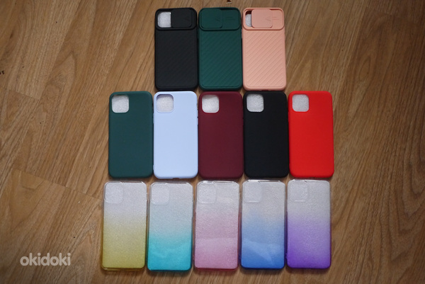 Силиконовые чехлы на все модели Apple iPhone разные цвета (фото #9)