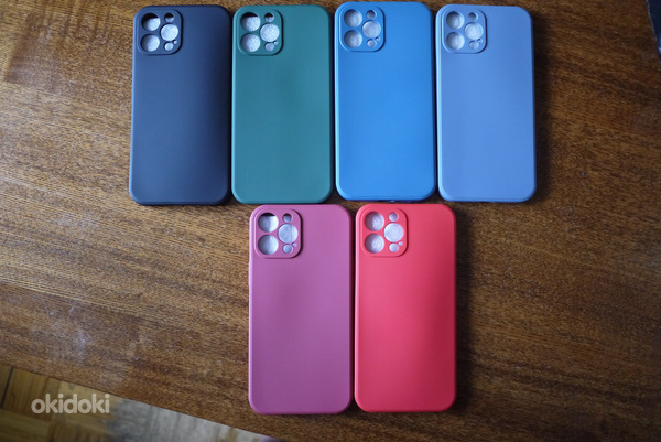 Силиконовые чехлы на все модели Apple iPhone разные цвета (фото #10)