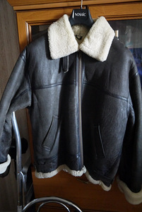 Meeste "piloot" lambanahkne jope XL / XXL (1 foto / 7)