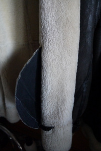 Meeste "piloot" lambanahkne jope XL / XXL (6 foto / 7)