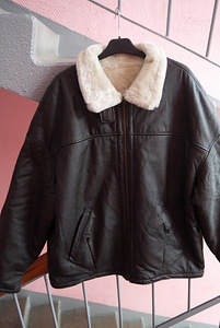 Soe meeste nahktagi karusnahaga 3XL / 4XL (2 foto / 10)
