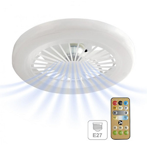 LED-lamp ventilaatoriga, pult, uus pakendis (1 foto / 5)