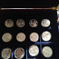 Серебряные монеты Шведские короли 12 шт, с сертификатом! (фото #1)