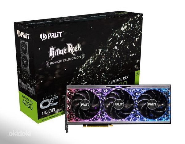 Palit GeForce RTX 4080 GameRock OC, 16 GB (foto #1)