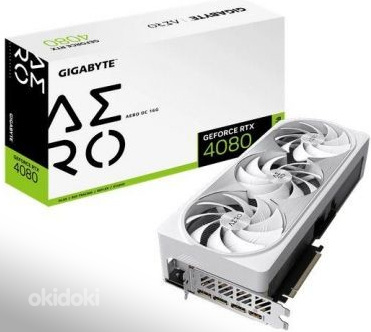 Gigabyte GeForce RTX 4080 Aero OC 16GB DDR6 (foto #1)