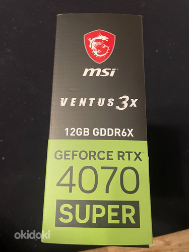 MSI GeForce RTX 4070 SUPER VENTUS 3X OC 12G GDDR6X (фото #2)