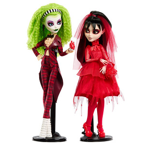 Kolekcijas leļļu komplekts Monster High Beetlejuice un Lydia (3 foto no 4)