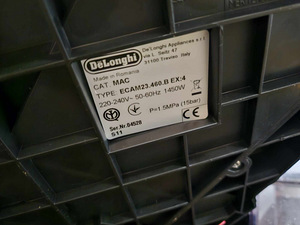 DeLonghi ECAM 23.460 espressomasin (6 foto / 6)