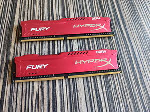 Kingston HyperX Fury DDR4 2666Mhz CL16 8GB (2 tükki) (1 foto / 3)