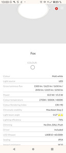Led lamp Arcos fox led 3000K (2 foto / 2)
