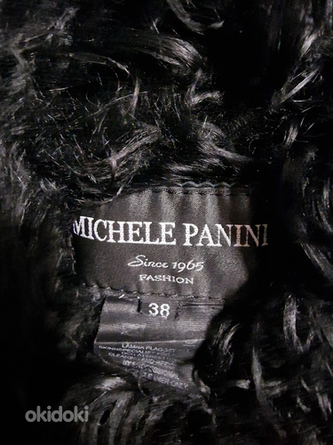 Lambanahkne mantel Michele Panini, suurus 38 (S/M) (foto #3)