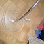 Stiilne klaasplaadiga ümarlaud (foto #2)
