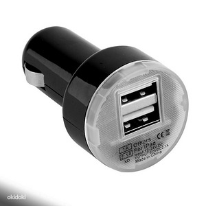Laadija autosse, 2 USB porti (3 foto / 3)