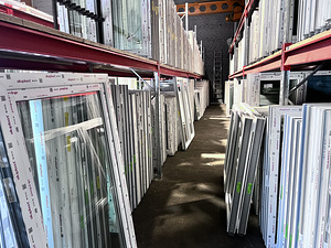 Mitteavatav plastic (PVC) aken, laiusega 750 mm (3 foto / 4)