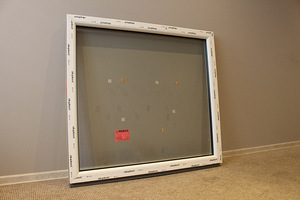 Mitteavatav plastic (PVC) aken, laiusega 1200 mm (1 foto / 6)